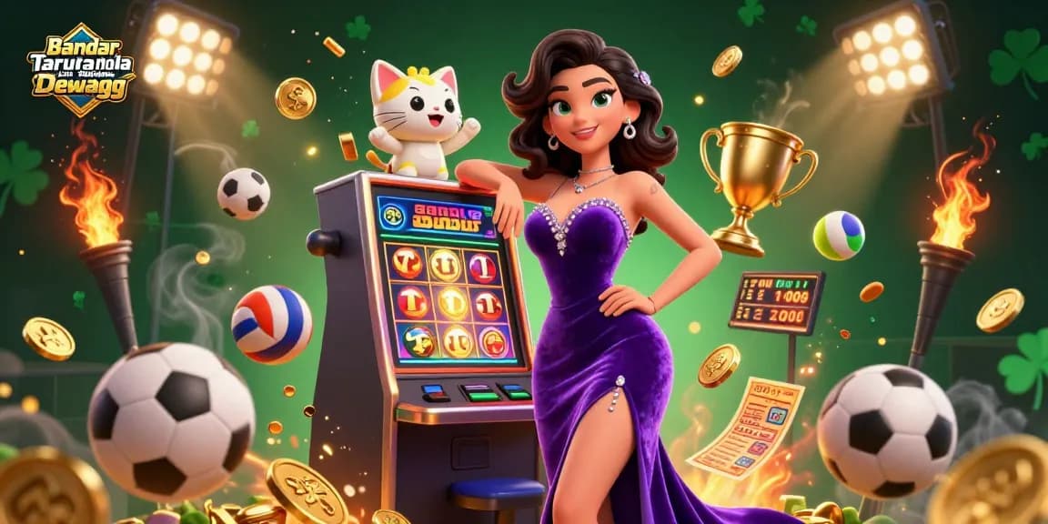 Bet on sports and slot machines at Bandar Taruhan Bola Online Dewagg, where luck and fun collide.