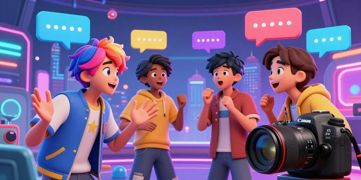 Engaging scene of hentai ai chat with animated characters in a vibrant digital setting, showcasing lively interactions.