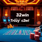 Experience the excitement of casino gaming with Truy cập 32win amidst luxurious tables and vibrant chips.