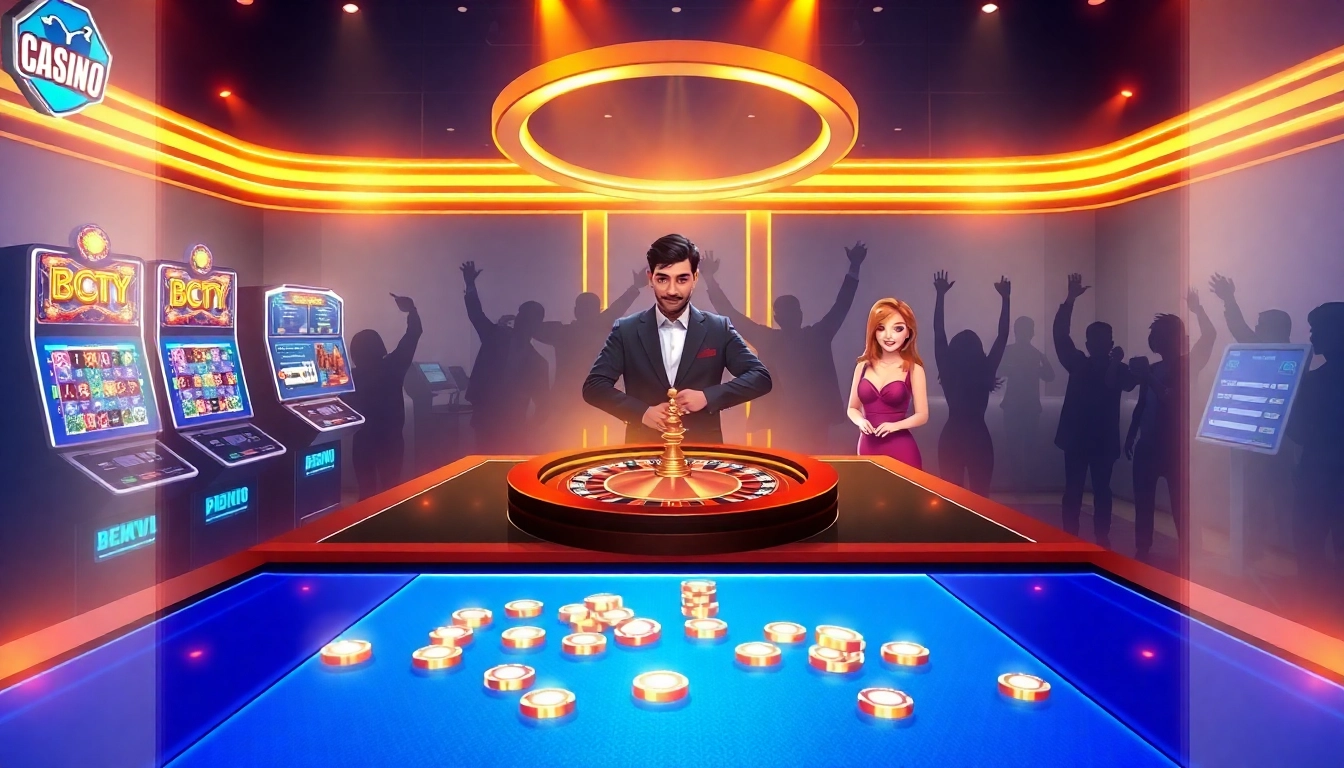 Experimenta victorias emocionantes en la plataforma BCBRL con máquinas tragamonedas vibrantes y ruleta.