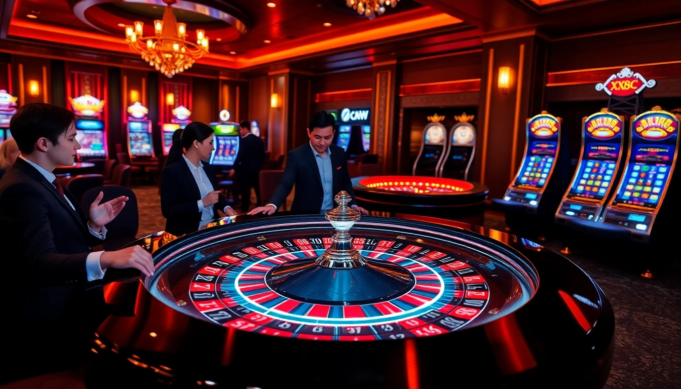 Experience the thrill of luxury gambling at XX88 COM with engaging casino games and vibrant tables.
