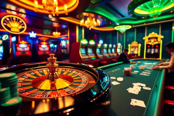 Engage in high-stakes betting at a vibrant casino table scene, discover https://f168.tools/ for expert strategies.