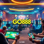 Players enjoying the GO88 gaming platform, showcasing vibrant games and an engaging interface.