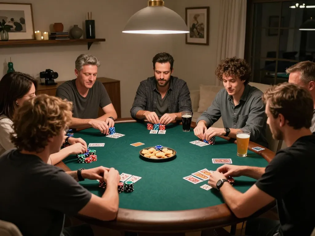 Host a thrilling poker night with friends at home featuring Go99 gaming excitement and strategy