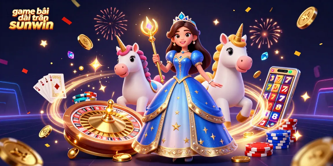 Experience the thrill with game bài đổi thưởng sunwin and a dazzling casino scene filled with prizes and excitement.